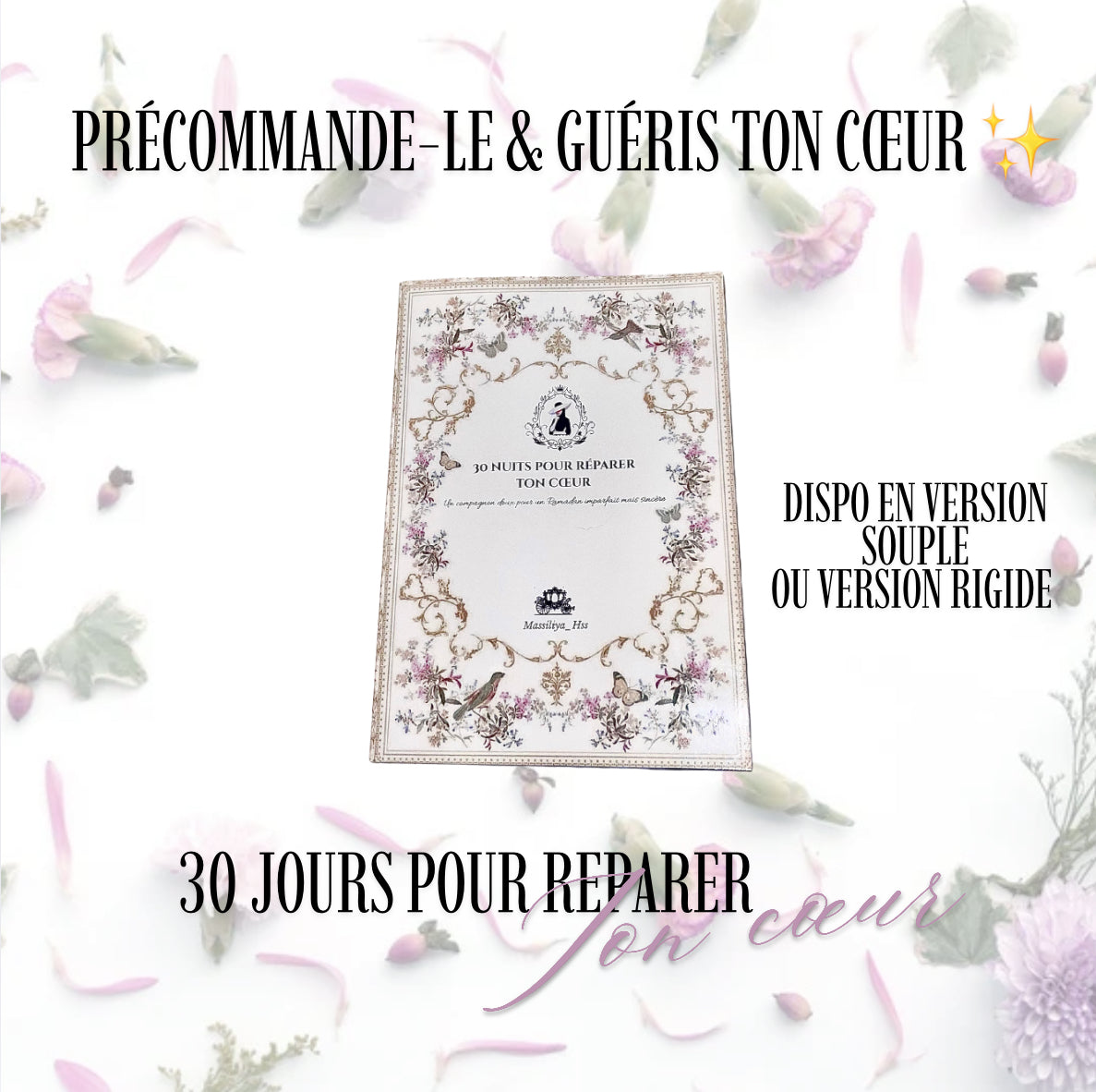 30 jours pour réparer ton cœur 🩷